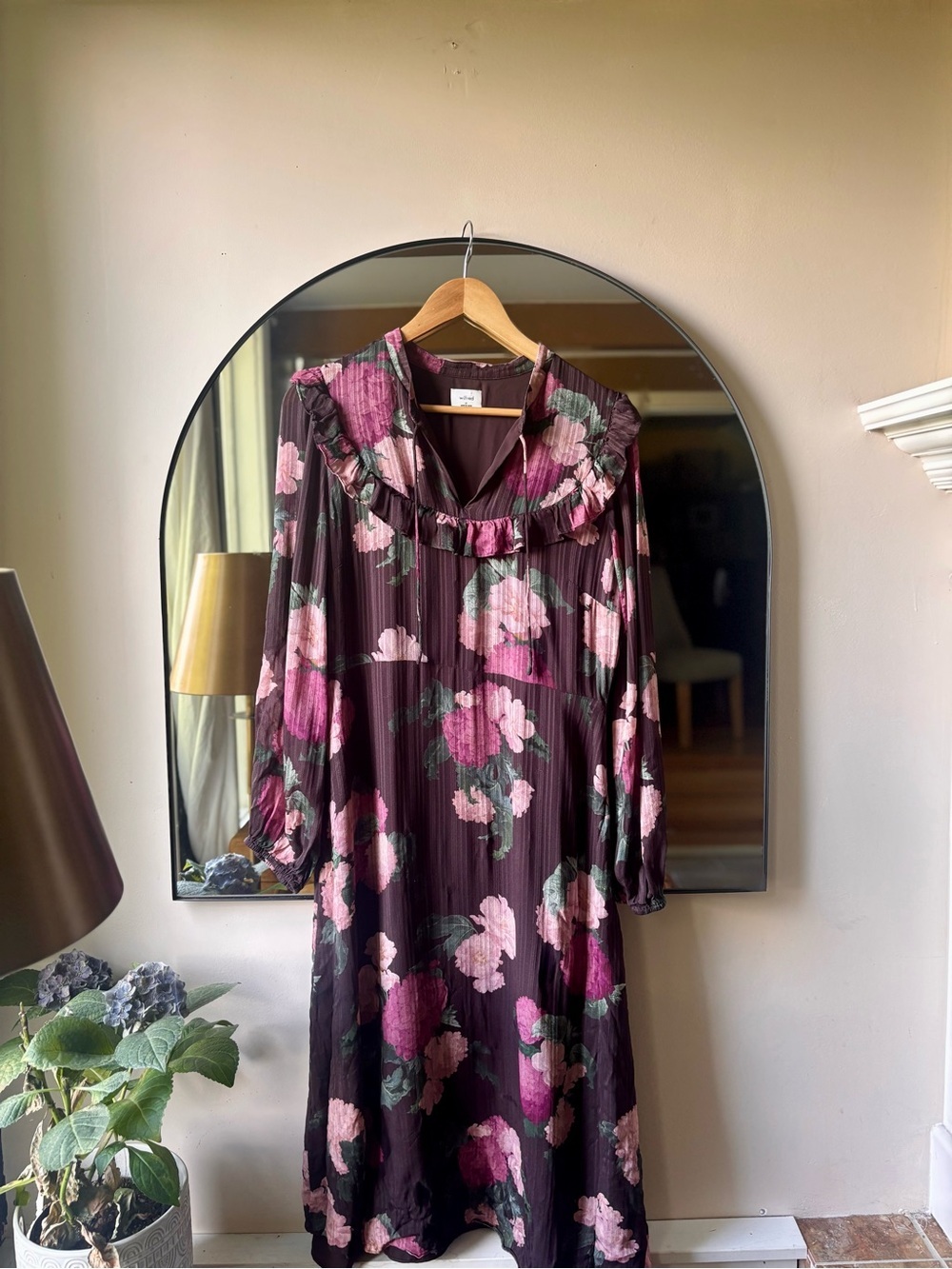 WILFRED | mia floral dress | size 12 - Picture 3 of 4